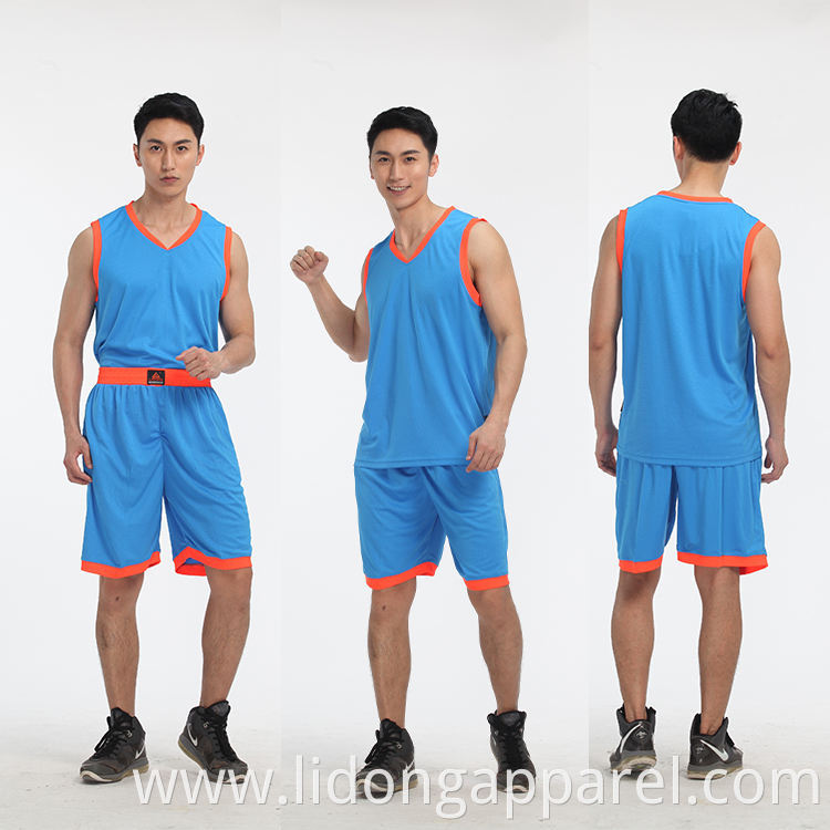 Top Quality Custom Team Wear Basketball Uniforms Sleeveless Plain Blank Sport Suit